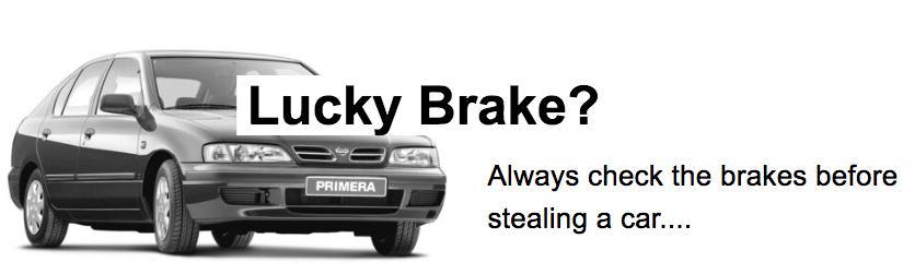 Lucky Brake? (B1-2)